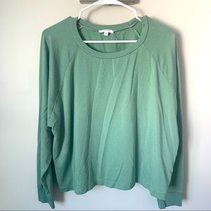 Vetta Capsule green long sleeve top